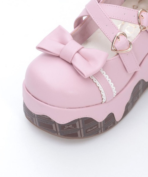 チョコレートシューズ（パンプス）｜Chalmiere（シャルミエール）の