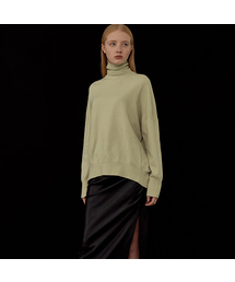 Oversized Fit Turtleneck Long Sleeve Knitwear (10colors)