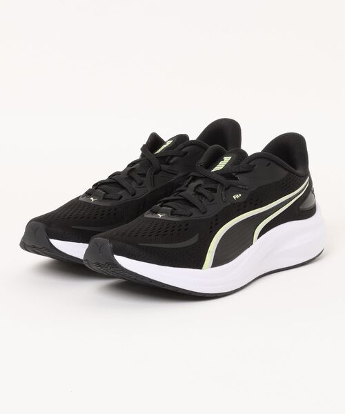 PUMA(プーマ)の「PUMA プーマ SKYROCKET LITE 2 WIDE【超軽量/幅広】メンズスニーカー ランニング(スカイロケットライト2ワイド)(スニーカー・メンズ・ブラック×ホワイト・27.0cm/27.5cm/28.0cm/26.5cm/26.0cm/25.5cm/29.0cm/30.0cm)」の1枚目の写真