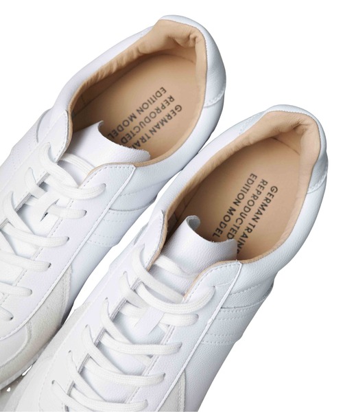 GERMAN TRAINER（ジャーマントレーナー）の「【RS】【GERMAN TRAINER】ジャーマントレーナー（スニーカー・メンズ・ブラック/ホワイト×ホワイト・40/39/38/37/36/44/43/42/41）」の15枚目の写真