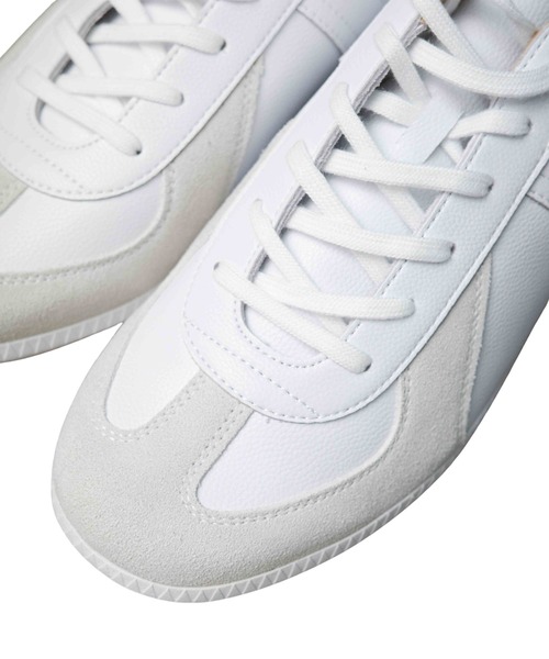 GERMAN TRAINER（ジャーマントレーナー）の「【RS】【GERMAN TRAINER】ジャーマントレーナー（スニーカー・メンズ・ブラック/ホワイト×ホワイト・40/39/38/37/36/44/43/42/41）」の5枚目の写真