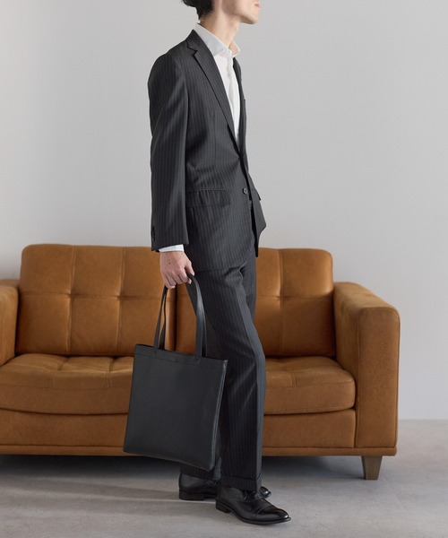 GUSCIO UOMO（グッシオ ウォーモ）の「【グッシオ　ウォーモ】ビジネストートバッグ　サブバッグ（ビジネスバッグ・メンズ・ダークグリーン/ブラック/ネイビー・FREE）」の22枚目の写真