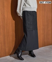 mysty woman | レースレイヤードスカート 660061(スカート)