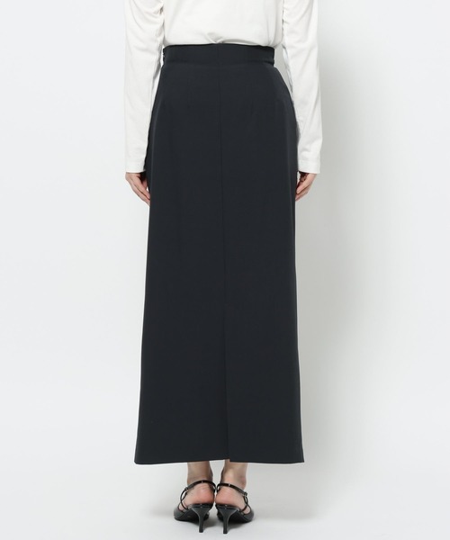 mysty woman（ミスティウーマン）の「レースレイヤードスカート 660061（スカート・レディース・ベージュ/グリーン系その他/ダークブルー・SMALL/MEDIUM）」の9枚目の写真