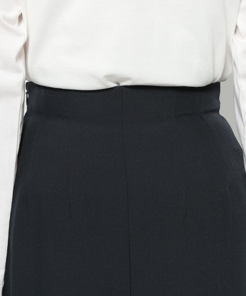 mysty woman（ミスティウーマン）の「レースレイヤードスカート 660061（スカート・レディース・ベージュ/グリーン系その他/ダークブルー・SMALL/MEDIUM）」の12枚目の写真