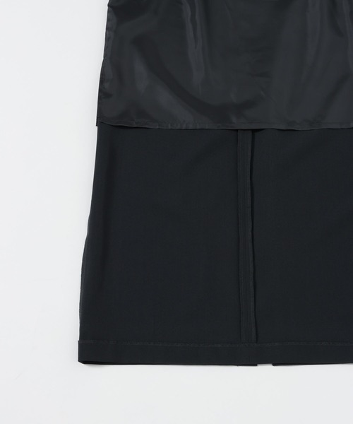 mysty woman（ミスティウーマン）の「レースレイヤードスカート 660061（スカート・レディース・ベージュ/グリーン系その他/ダークブルー・SMALL/MEDIUM）」の20枚目の写真