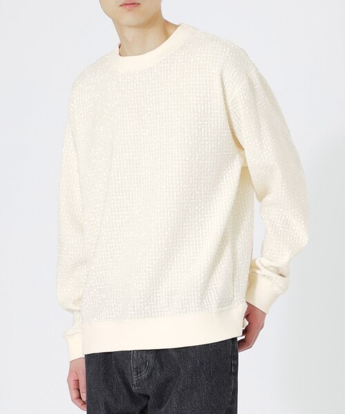 LOVELESS(ラブレス)の「ファンシーチェックプルオーバー(Tシャツ/カットソー・メンズ・ブルー/オフホワイト/ブラック・M/L)」の4枚目の写真
