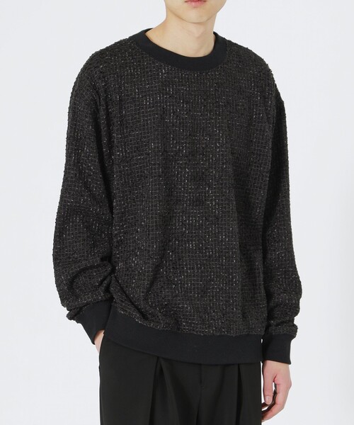 LOVELESS(ラブレス)の「ファンシーチェックプルオーバー(Tシャツ/カットソー・メンズ・ブルー/オフホワイト/ブラック・M/L)」の5枚目の写真