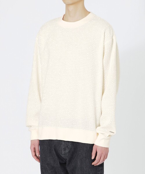 LOVELESS(ラブレス)の「ファンシーチェックプルオーバー(Tシャツ/カットソー・メンズ・ブルー/オフホワイト/ブラック・M/L)」の11枚目の写真