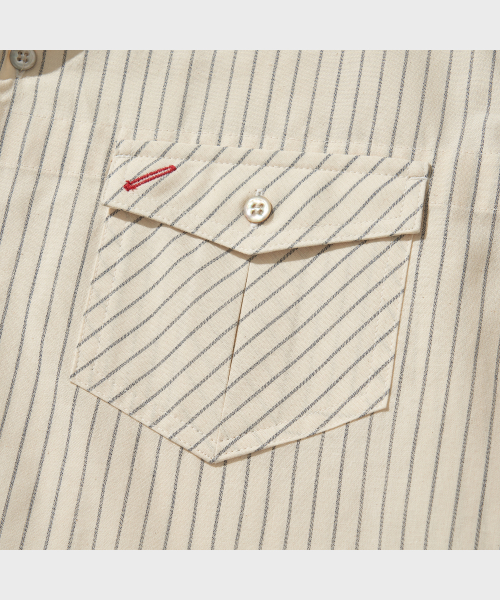 VDR（ブイディアール）の「OLD LOOM SHIRT [Ivory]（シャツ/ブラウス・メンズ・その他・MEDIUM/LARGE/X-LARGE）」の3枚目の写真
