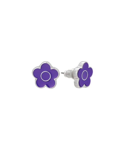 MARY QUANT（マリークワント）の「カラフルエポ ピアス（ピアス（両耳用）・レディース・グリーン/レッド/ブルー/パープル/イエロー・FREE）」の9枚目の写真
