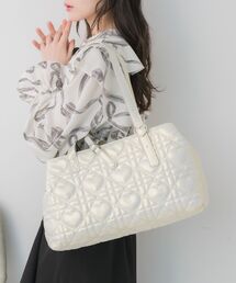 RETRO GIRL（レトロガール）の「ハートキルトキャリーオンバッグ（トートバッグ）」