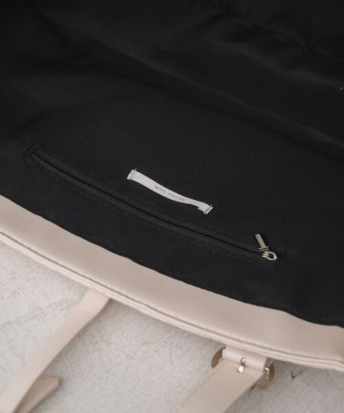 RETRO GIRL（レトロガール）の「ハートキルトキャリーオンバッグ（トートバッグ・レディース・ピンク/オフホワイト/ブラック・ONE SIZE）」の20枚目の写真