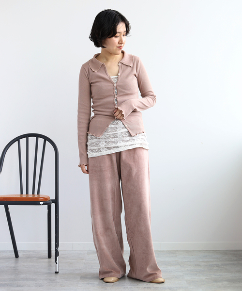BASERANGE/ベースレンジ】TRE SWEATPANTS / PATR-VE-SP26（スラックス