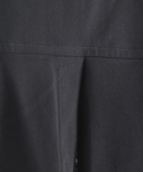 Liyoca（リヨカ）の「【Liyoca】ベーシック天竺スリットプルオーバー（Tシャツ/カットソー・レディース・ホワイト/ブラック・02）」の11枚目の写真