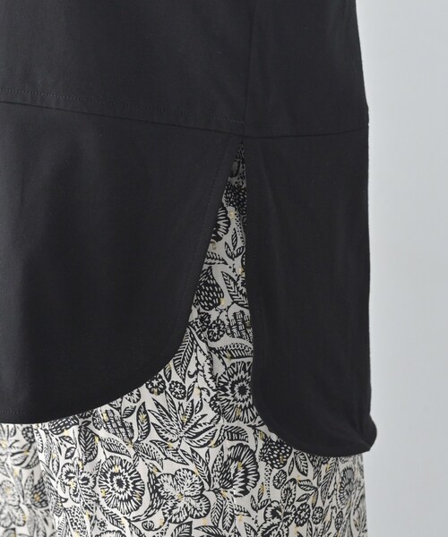 Liyoca（リヨカ）の「【Liyoca】ベーシック天竺スリットプルオーバー（Tシャツ/カットソー・レディース・ホワイト/ブラック・02）」の17枚目の写真