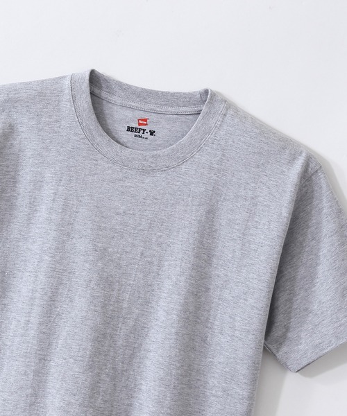 HANES（ヘインズ）の「【Hanes/ヘインズ】メンズ ビーフィー 【2枚組】Tシャツ BEEFY-T（Tシャツ/カットソー・メンズ・ネイビー/ブラック/ヘザーグレー/ホワイト・X-LARGE/SMALL/MEDIUM/LARGE/X-SMALL）」の11枚目の写真
