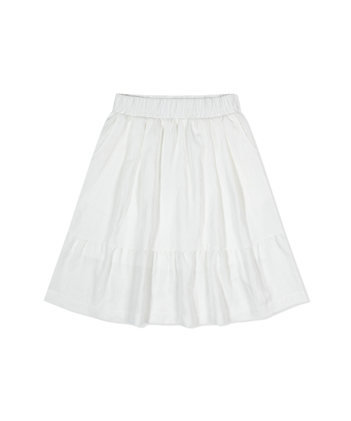 MOAA(モア)の「Breeze Tiered Skirt (WHITE)(スカート・レディース・その他・FREE)」の2枚目の写真