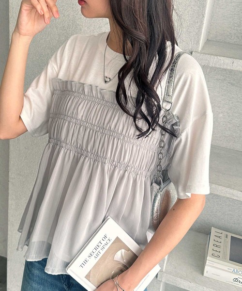 セール】シアービスチェドッキングTシャツ（Tシャツ/カットソー