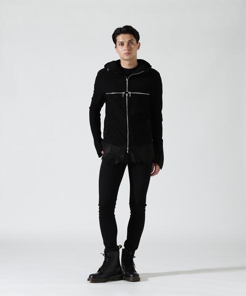14th Addiction(フォーティーンスアディクション)の「14th Addiction/フォーティーンスアディクション/B.Terry Hoodie(パーカー・メンズ・ブラック・M/L/S)」の4枚目の写真