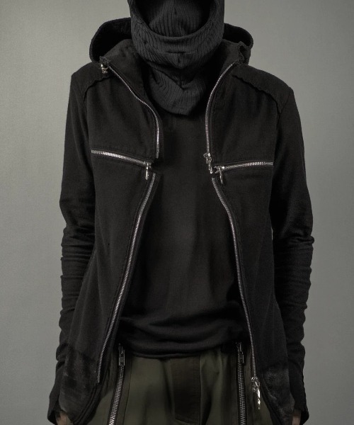 14th Addiction(フォーティーンスアディクション)の「14th Addiction/フォーティーンスアディクション/B.Terry Hoodie(パーカー・メンズ・ブラック/グレー・M/L/S)」の18枚目の写真