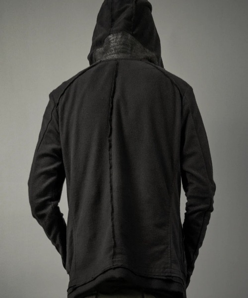 14th Addiction(フォーティーンスアディクション)の「14th Addiction/フォーティーンスアディクション/B.Terry Hoodie(パーカー・メンズ・ブラック/グレー・M/L/S)」の21枚目の写真