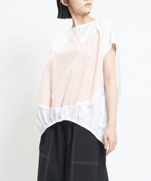 チューリップブラウス（Tシャツ/カットソー）｜gomme（ゴム）の