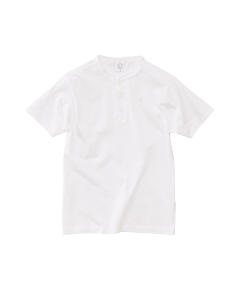 United Athle(ユナイテッドアスレ)の「United Athle/5.6オンス ヘンリーネック Tシャツ(Tシャツ/カットソー・メンズ・ブラック/ホワイト・MEDIUM/SMALL/X-LARGE/LARGE)」の2枚目の写真