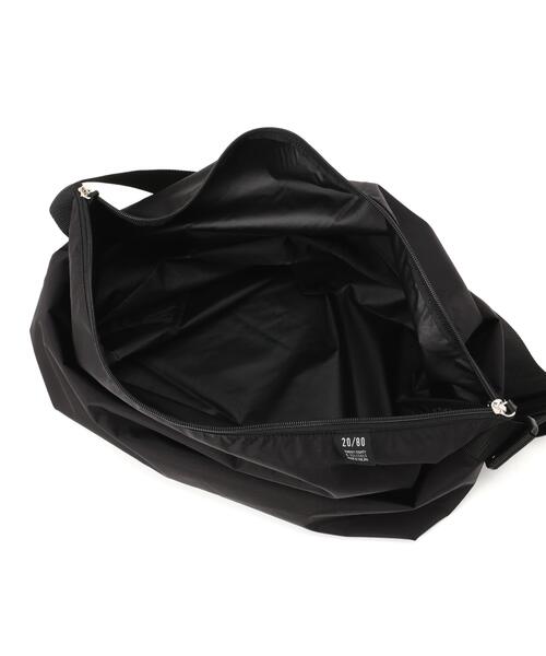 20/80(テゥエンティーエイティー)の「【20/80】トゥエンティーエイティー/ RIP-STOP NYLON MESSENGER BAG(メッセンジャーバッグ・メンズ・ブラック・F)」の12枚目の写真