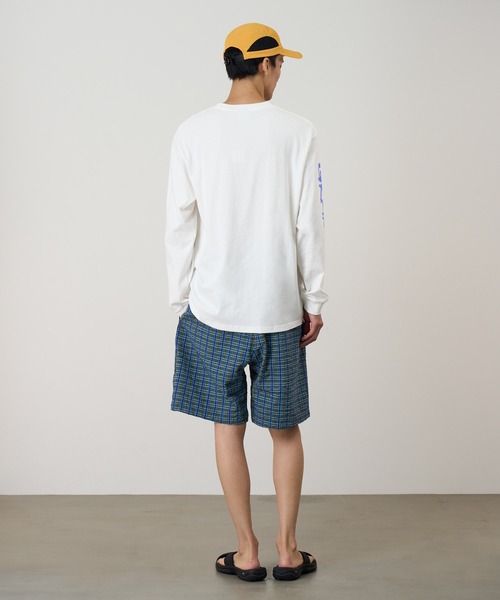 Gramicci(グラミチ)の「FREEDOM L/S TEE / フリーダムロングスリーブTシャツ Gramicci グラミチ(Tシャツ/カットソー・メンズ・オレンジ系その他/ブラック系その他/ラベンダー/ホワイト・L/XL/XXL/M/S)」の7枚目の写真