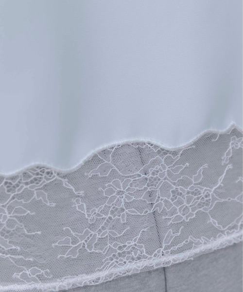 Eimee Law（エイミーロウ）の「レースエンブロランジェリージレ（ベスト・レディース・サックスブルー/オフホワイト/ネイビー/ブラック・FREE）」の20枚目の写真