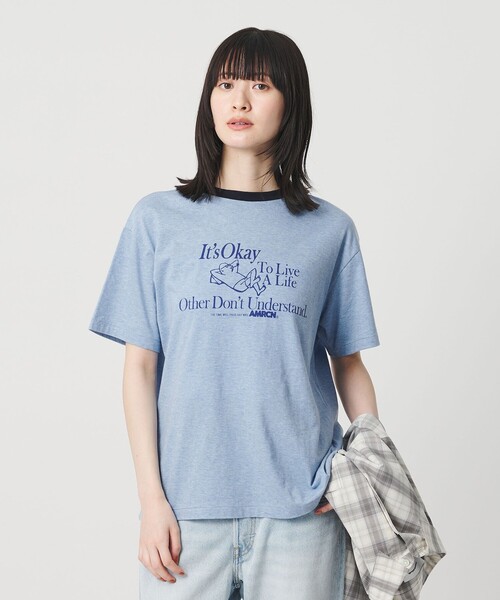 AMERICANAカットソー4点 WEB限定/別注】＜Americana＞リンガーTシャツ（Tシャツ/カットソー