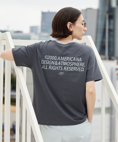 WEB限定/別注】＜Americana＞リンガーTシャツ（Tシャツ/カットソー