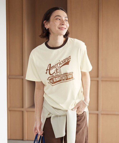 アメリカーナ Tシャツ Shinzone｜アメリカーナ コラボレーション カットソー Tシャツ