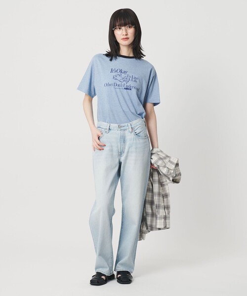 WEB限定/別注】＜Americana＞リンガーTシャツ（Tシャツ/カットソー