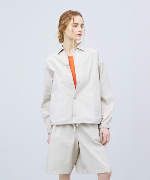THE GOODLAND MARKET(ザグッドランドマーケット)の「ザ グッドランド マーケット GOOD COACH JACKET(ナイロンジャケット・メンズ・ブラック/ライトグレー/ライトブルー・1/2/3)」の1枚目の写真