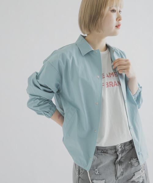 THE GOODLAND MARKET(ザグッドランドマーケット)の「ザ グッドランド マーケット GOOD COACH JACKET(ナイロンジャケット・メンズ・ブラック/ライトグレー/ライトブルー・1/2/3)」の20枚目の写真