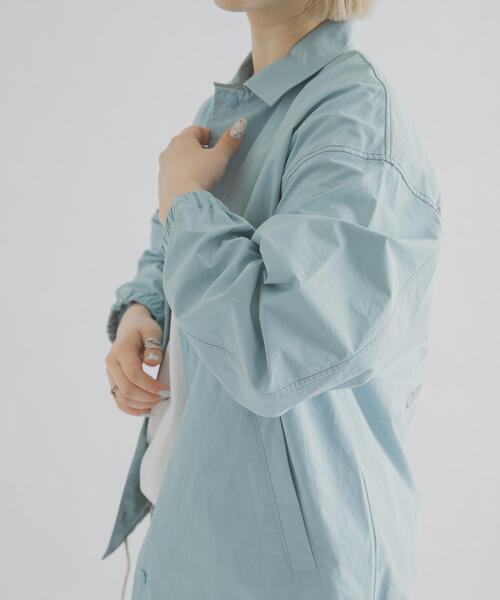 THE GOODLAND MARKET(ザグッドランドマーケット)の「ザ グッドランド マーケット GOOD COACH JACKET(ナイロンジャケット・メンズ・ブラック/ライトグレー/ライトブルー・1/2/3)」の22枚目の写真