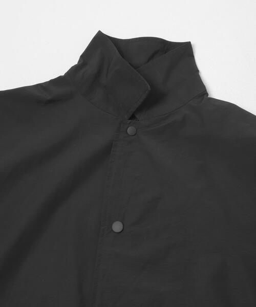 THE GOODLAND MARKET(ザグッドランドマーケット)の「ザ グッドランド マーケット GOOD COACH JACKET(ナイロンジャケット・メンズ・ブラック/ライトグレー/ライトブルー・1/2/3)」の4枚目の写真
