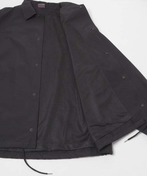 THE GOODLAND MARKET(ザグッドランドマーケット)の「ザ グッドランド マーケット GOOD COACH JACKET(ナイロンジャケット・メンズ・ブラック/ライトグレー/ライトブルー・1/2/3)」の6枚目の写真