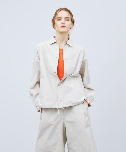 THE GOODLAND MARKET(ザグッドランドマーケット)の「ザ グッドランド マーケット GOOD COACH JACKET(ナイロンジャケット・メンズ・ブラック/ライトグレー/ライトブルー・1/2/3)」の11枚目の写真