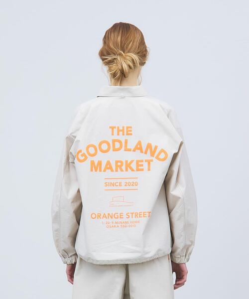 THE GOODLAND MARKET(ザグッドランドマーケット)の「ザ グッドランド マーケット GOOD COACH JACKET(ナイロンジャケット・メンズ・ブラック/ライトグレー/ライトブルー・1/2/3)」の14枚目の写真
