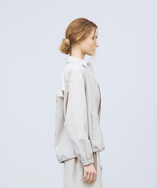 THE GOODLAND MARKET(ザグッドランドマーケット)の「ザ グッドランド マーケット GOOD COACH JACKET(ナイロンジャケット・メンズ・ブラック/ライトグレー/ライトブルー・1/2/3)」の15枚目の写真