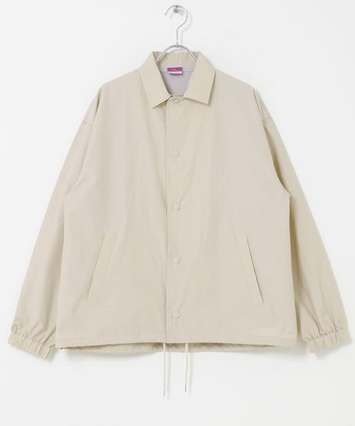 THE GOODLAND MARKET(ザグッドランドマーケット)の「ザ グッドランド マーケット GOOD COACH JACKET(ナイロンジャケット・メンズ・ブラック/ライトグレー/ライトブルー・1/2/3)」の16枚目の写真