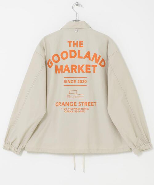 THE GOODLAND MARKET(ザグッドランドマーケット)の「ザ グッドランド マーケット GOOD COACH JACKET(ナイロンジャケット・メンズ・ブラック/ライトグレー/ライトブルー・1/2/3)」の17枚目の写真