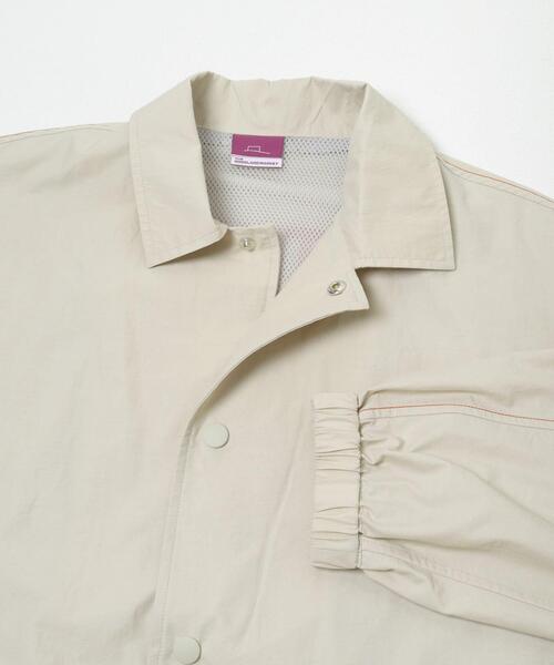 THE GOODLAND MARKET(ザグッドランドマーケット)の「ザ グッドランド マーケット GOOD COACH JACKET(ナイロンジャケット・メンズ・ブラック/ライトグレー/ライトブルー・1/2/3)」の18枚目の写真