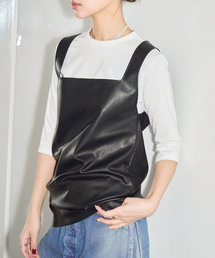 CITYSHOP | FAUX LEATHER TOPS：ブラウス(シャツ/ブラウス)