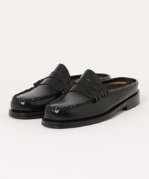 G.H.BASS/BA11000H BLACK LEATHER SOLE