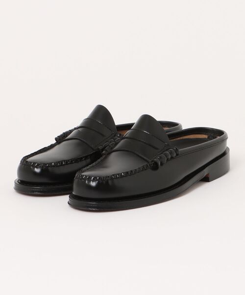 G.H.BASS(ジーエイチバス)の「G.H.BASS/BA11000H BLACK LEATHER SOLE(ローファー・メンズ・ブラック・7/7.5/8/8.5/9/9.5/10/6.5)」の1枚目の写真