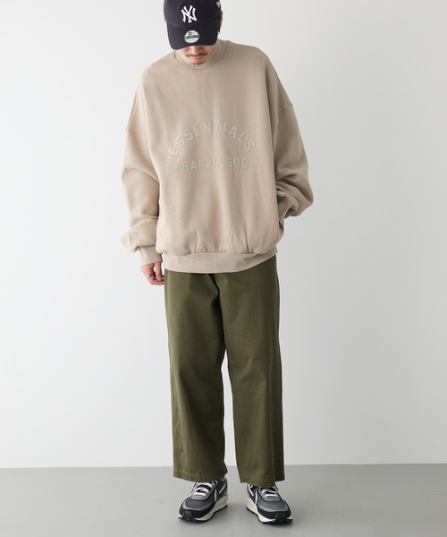 FOG ESSENTIALS(エフオージーエッセンシャルズ)の「【ESSENTIALS】1009essentials THE BLACK COLLECTION(スウェット・メンズ・ベージュ/ブラック・XS/S/M/L/XL)」の10枚目の写真